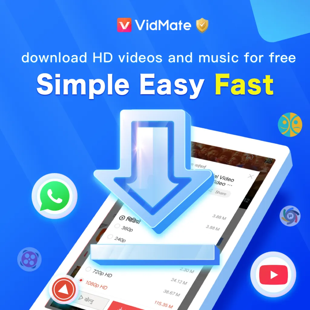 Top 5 YT Downloader Apps for You - VidMate