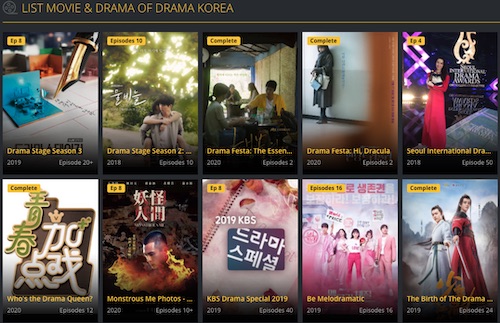 Website for korean drama series hot sale