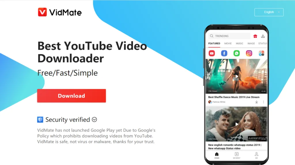 VidMate HD Video Downloader - Download All Videos Free - VidMate