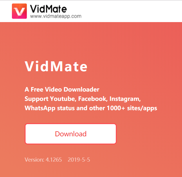 download vidmate app for pc