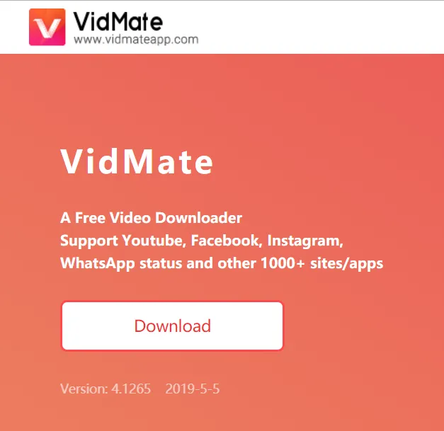 Vidamate Xxx Video - Video Downloader - VidMate